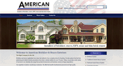 Desktop Screenshot of americanbrickface.com